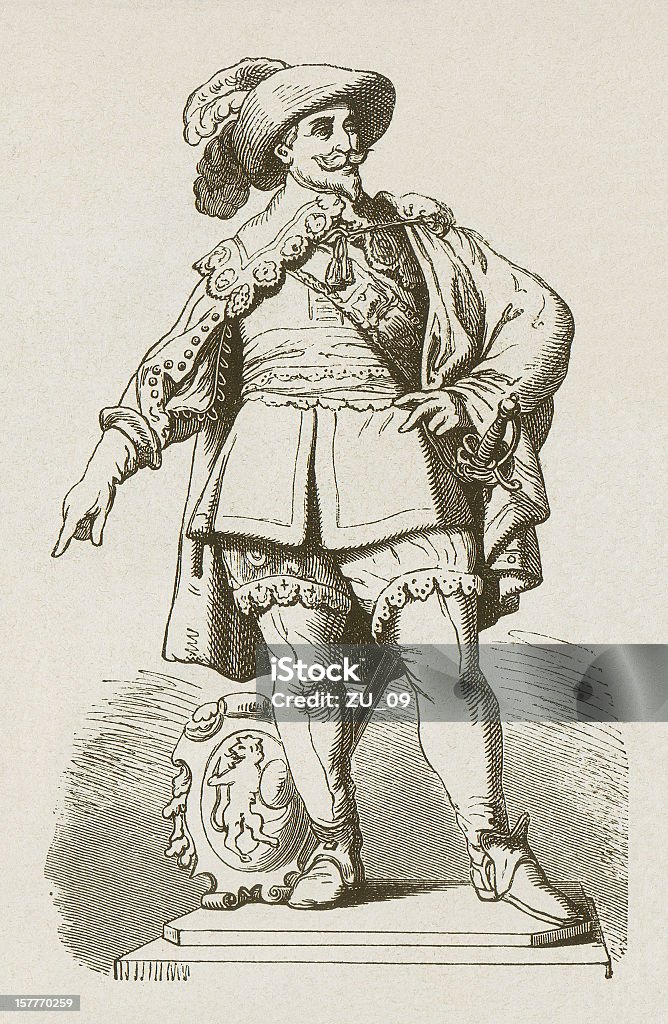 Gustavus Adolphus von Schweden - Lizenzfrei Adolf Hitler Stock-Illustration