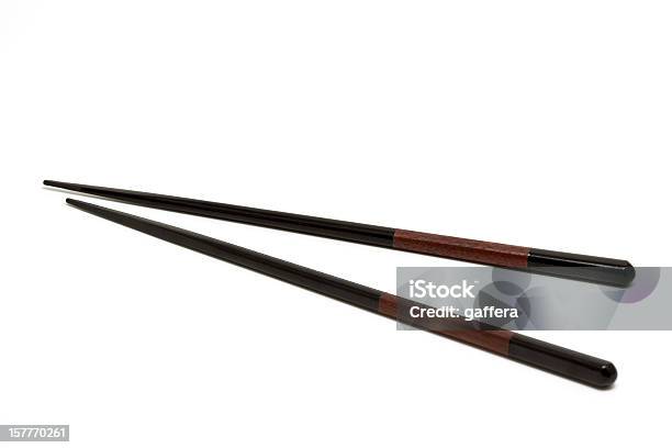 Elegant Chopsticks Stock Photo - Download Image Now - Chopsticks, Black Color, Japan