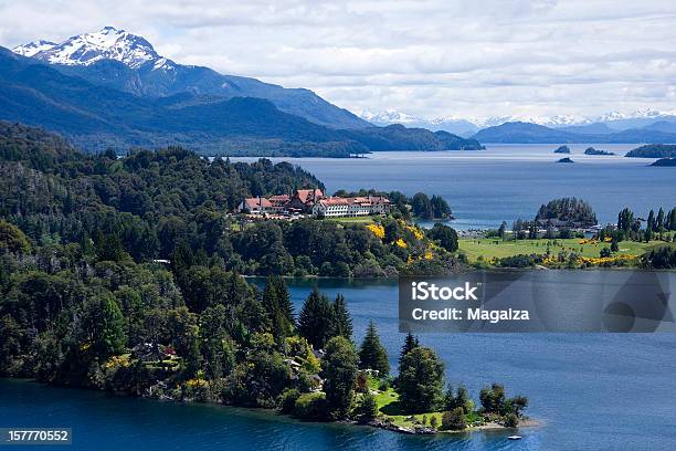 Foto de Ponto Panorâmico e mais fotos de stock de Bariloche - Bariloche, Argentina, Lago Nahuel Huapi