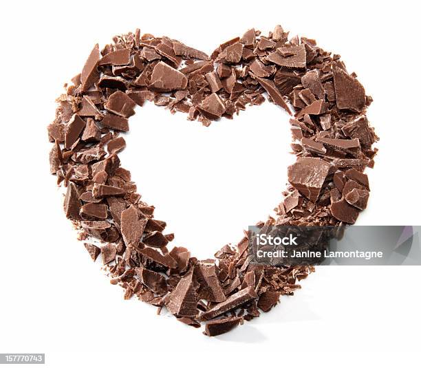초콜릿 심장 초콜릿에 대한 스톡 사진 및 기타 이미지 - 초콜릿, 하트 모양, 초콜릿 깎기