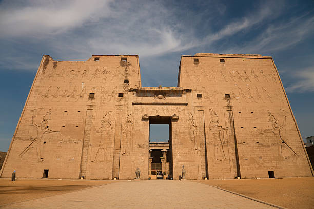 istock Horus temple in Edfu, Egypt 157770752