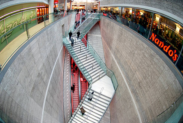 Shopping centre in Bangkok, Thailand.