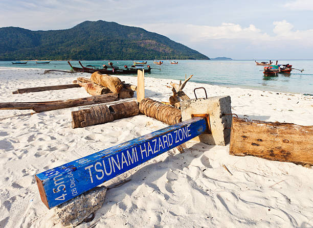 리페섬, 태국 - thailand beach longtail boat cliff 뉴스 사진 이미지