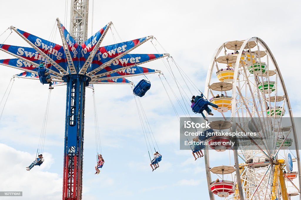 사육제 놀이기구 - 로열티 프리 Canadian National Exhibition 스톡 사진