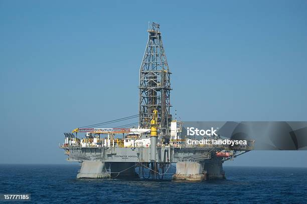 In Acque Profonde Orizzonte Associazione Offshore Oil Rig - Fotografie stock e altre immagini di Golfo del Messico