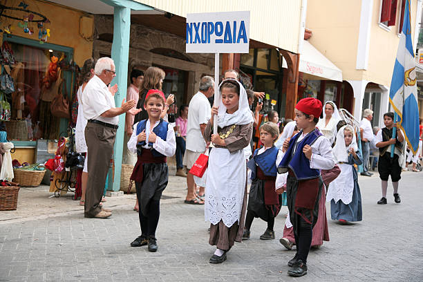 A Turkish little girl in her traditional dress