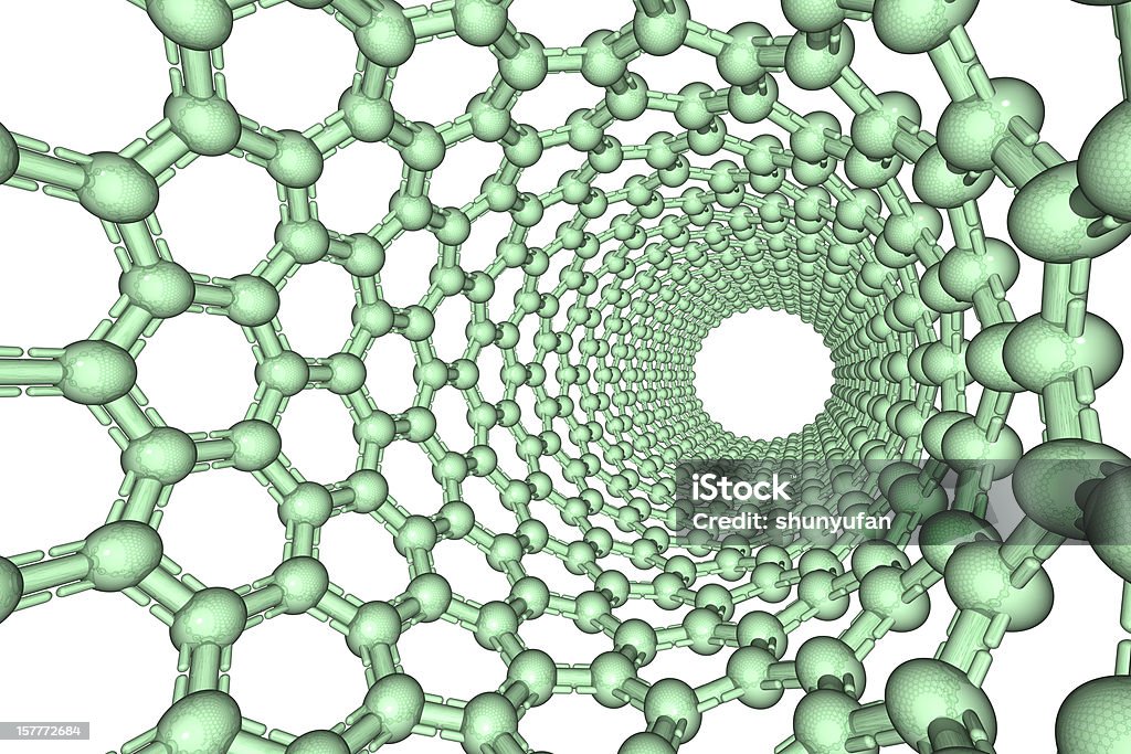 Carbon nanotubes - Lizenzfrei Proton Stock-Foto