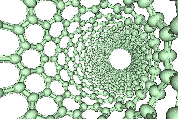 nanotubes de carbono - hydrogen bonding - fotografias e filmes do acervo