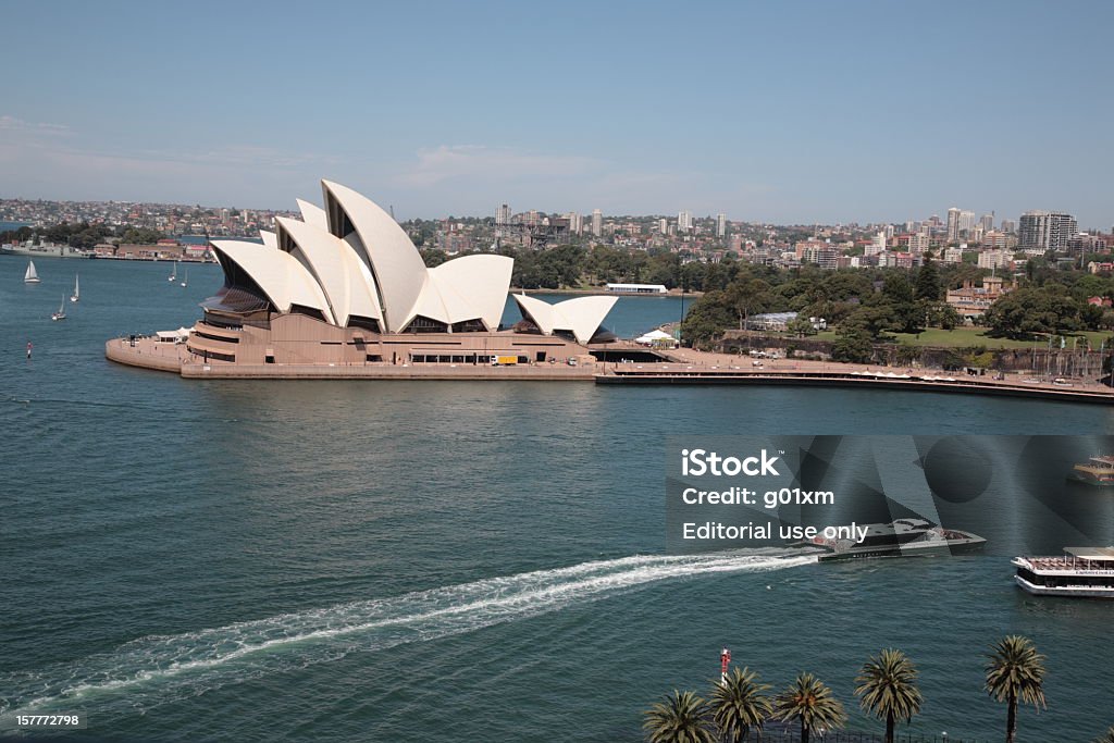 Porto de Sydney opera house - Foto de stock de Austrália royalty-free