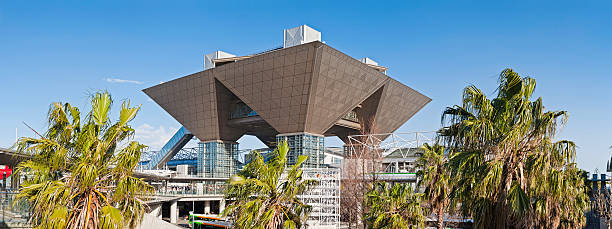 tokio big wzroku międzynarodowego centrum wystawowego panorama - centrum wystawiennicze tokyo big sight zdjęcia i obrazy z banku zdjęć
