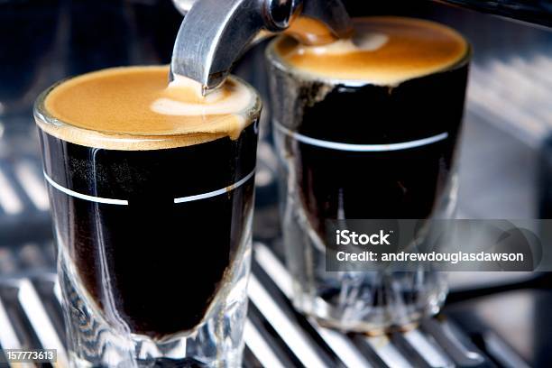 Fresh Express Stock Photo - Download Image Now - Symmetry, Espresso, Shot Glass