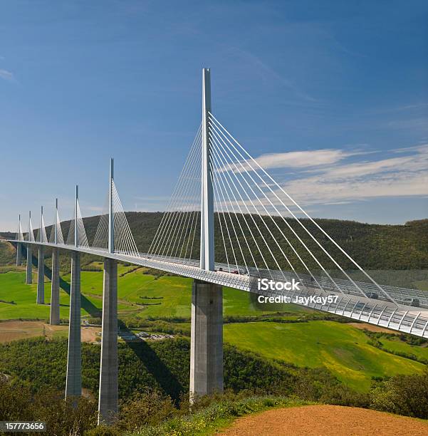 Foto de Ponte Millau e mais fotos de stock de Ponte Millau - Ponte Millau, Ponte, Arquitetura