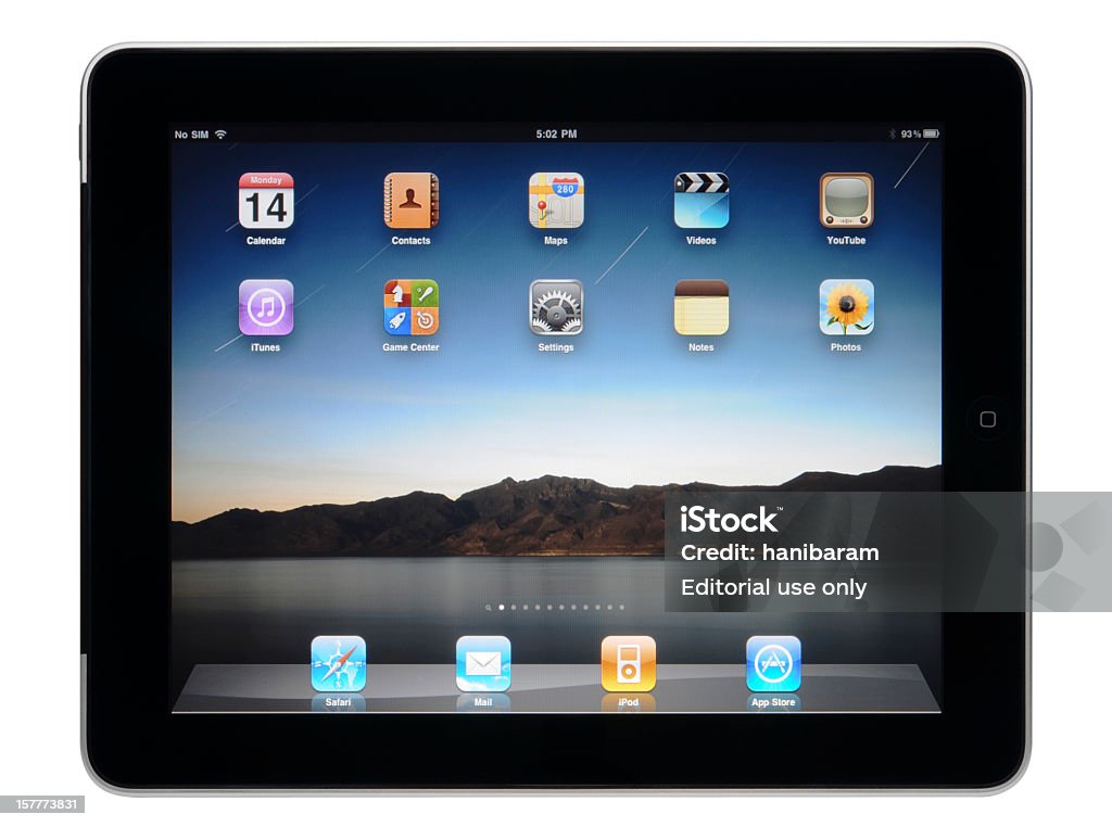 Apple iPad - Photo de Affichage digital libre de droits