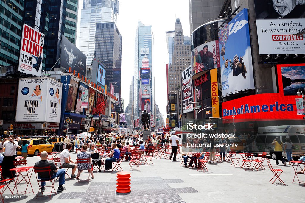 Times Square New York City - Foto de stock de 7th Avenue royalty-free