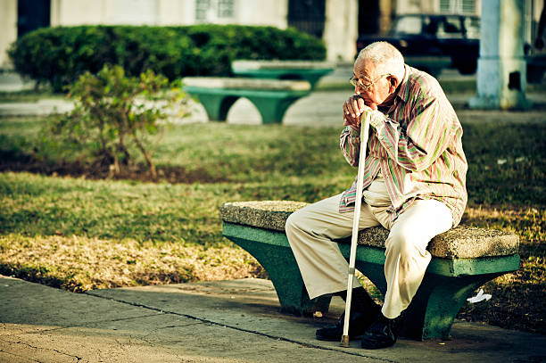 Karaman, Turkey, September 1, 2014: Uncle Ahmet, who defies the years with his thick eyebrows and white beard.