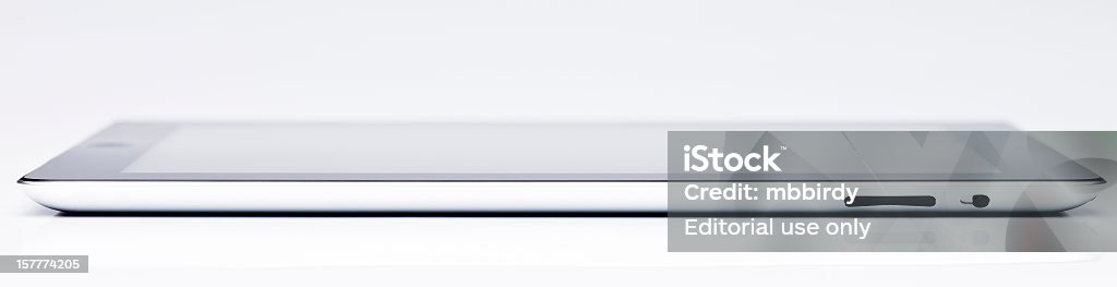 Apple iPad2, vista de lado, isolado, - Royalty-free Agenda Eletrónica Foto de stock