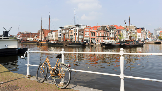 Family bike, Amsterdam, Netherlands.