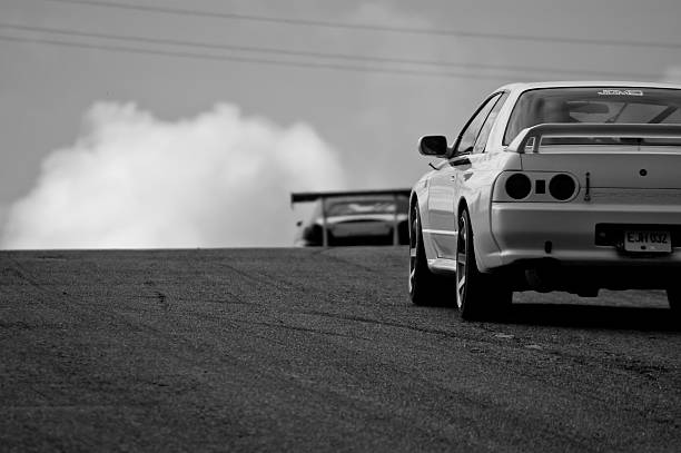 Blurred Motion Of Car On Road