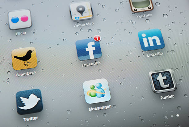 social media apps on apple ipad 2 - twitter 個照片及圖片檔