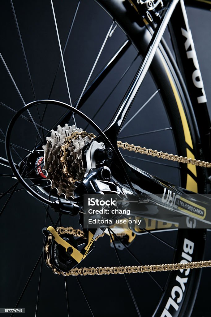 Pro Road bicykl - Zbiór zdjęć royalty-free (Przerzutka rowerowa)