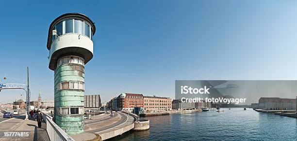 Kopenhagen Knippelsbro Brücke Über Harbour Canal Panorama Dänemark Stockfoto und mehr Bilder von Anlegestelle