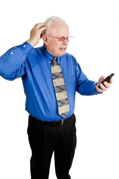 secretary working hard on phone