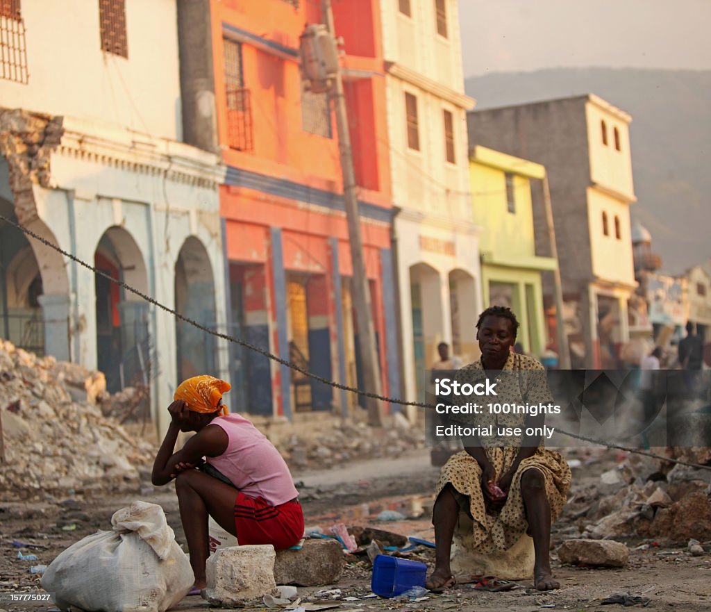 Life after the Earthquake, Haiti  Haiti Stock Photo