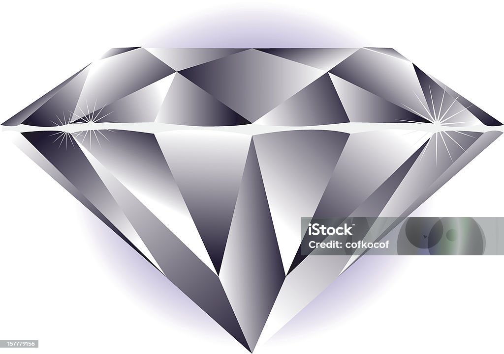 Diamond - arte vettoriale royalty-free di Arte