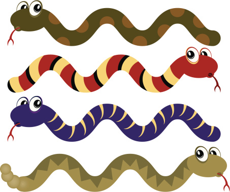 Free Cartoon Snake Clipart in AI, SVG, EPS or PSD