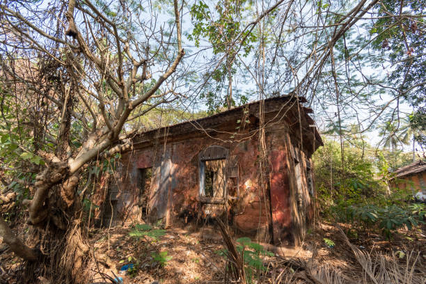 istock An old, broken Portuguese era house 1577989795