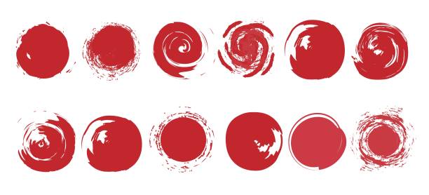 Web The sun is red,traditional ink painting
oriental style sumi e, wuxing, go hua,SSTK abstract, red circle symbol of Japan,
vector illustration. chinese postage stamp stock illustrations