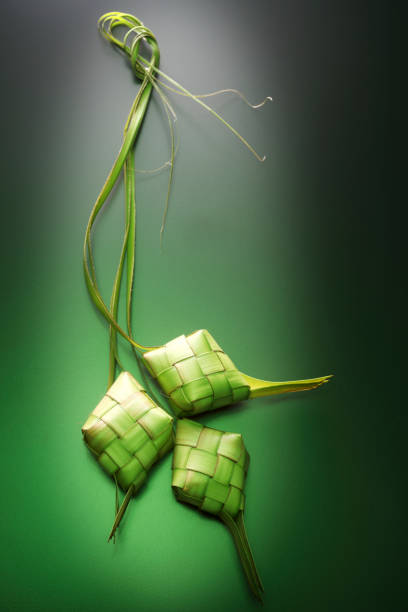 istock traditional raw coconut leaf ketupat 1578133662
