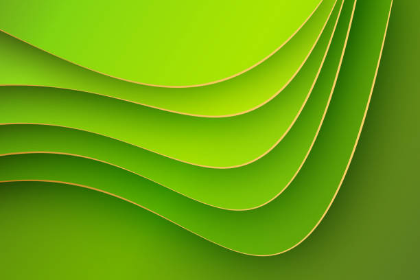 istock Abstract wave shapes concept design background. Abstract shapes background. Abstract trendy colors background. Vector illustration stock illustration 1578138378