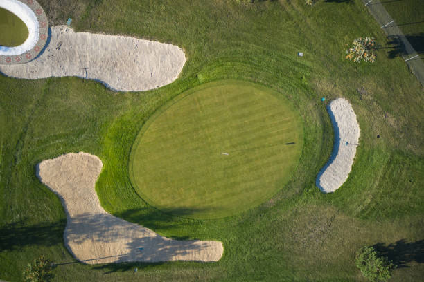 istock Aerial view of the golf course 1578183830