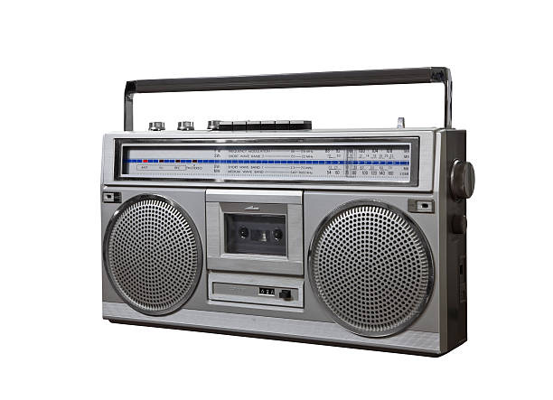 istock Vintage Boom Box Portable Radio Cassette Player 157822184