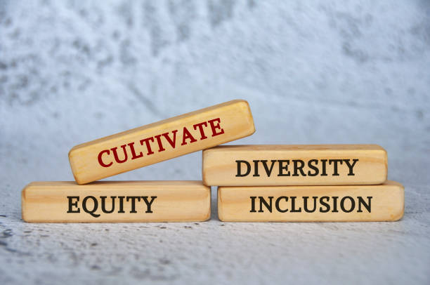 istock Cultivate diversity, inclusion, and equity text on wooden blocks. Diversity concept. 1578222393