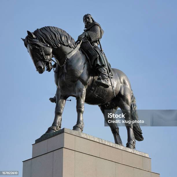 Equestrian Statue Von Jan Zizka In Prag Tschechische Republik Stockfoto und mehr Bilder von Alt