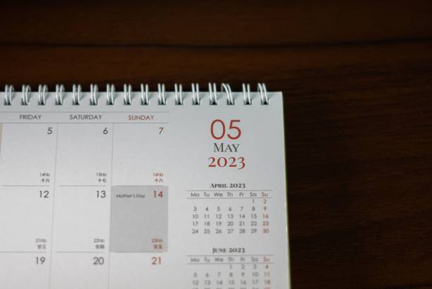 istock a white desk calendar with red text sitting on a wooden table 1578341006