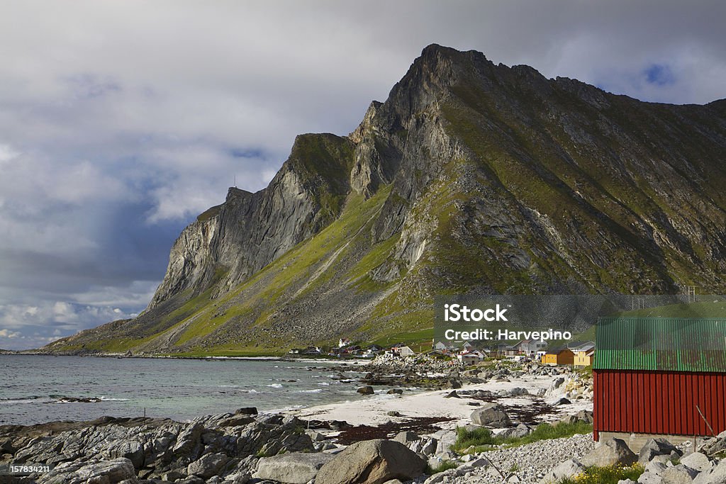 Norwegian côte - Photo de Arctique libre de droits