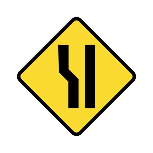 Vector illustration of Brazilian traffic sign vector