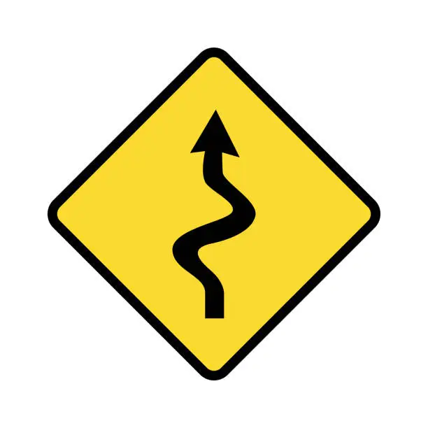 Vector illustration of Brazilian traffic sign vector