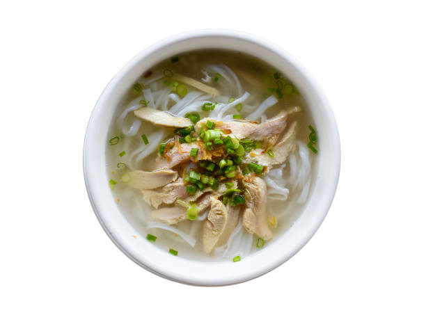 istock Vietnamese traditional soup Pho ga with chicken 1578377129