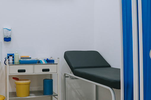 medical clinic interior doctor's office examination room