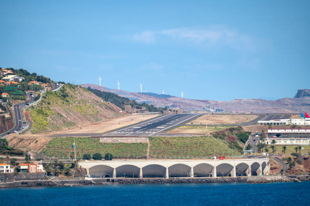 istock Funchal airport runway 1578545377