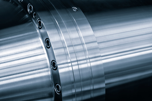 Metalworking  industry, steel metal pipe-shaft,  netal concept  industry