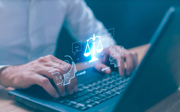 istock AI ethics or AI Law concept. Developing AI codes of ethics. Compliance, regulation, standard , business policy and responsibility for guarding against unintended bias in machine learning algorithms. 1578554718