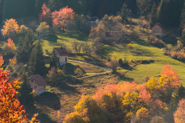 istock Autumn landscape  in mountains 1578558871