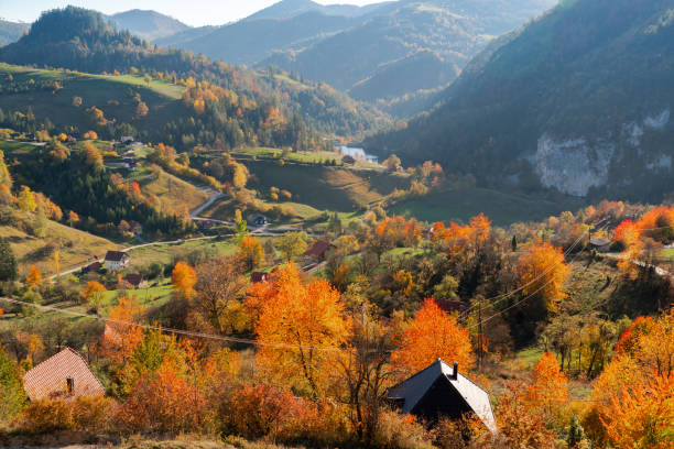 istock Autumn landscape  in mountains 1578560325