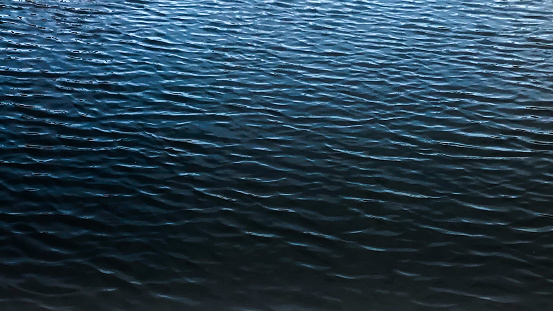 Waves on lake near Ancona, Marches