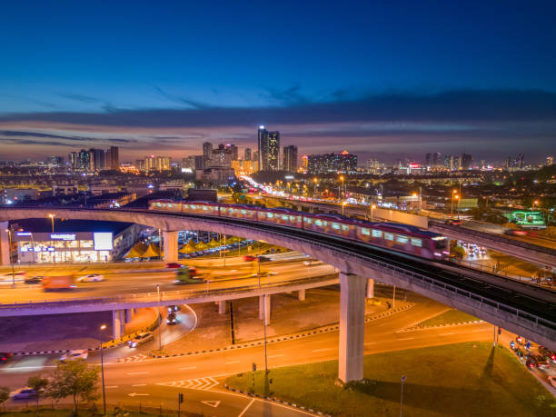 istock Modern cityscape and transportation concept 1578703880